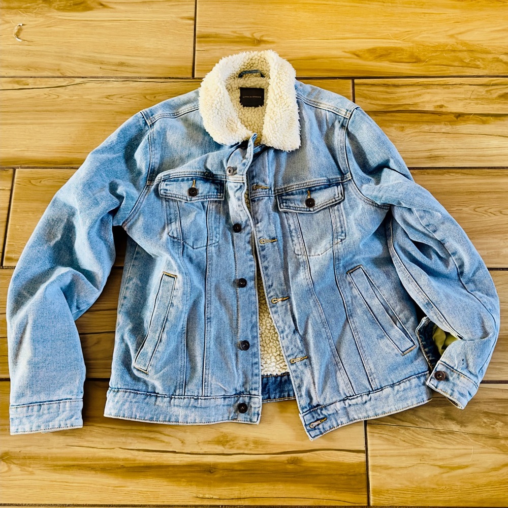 Jean Jacket with Warm Cotton